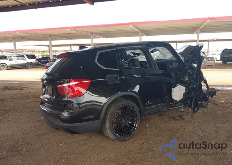 2016 BMW X3 xDrive28I from USA, damaged, VIN 5UXWX9C5XG0D86326